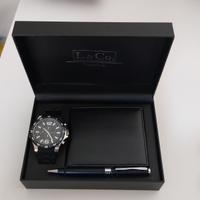 Set Orologio, Portafoglio e Biro L&Co Timepieces