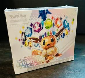 ETB carte pokemon Evoluzioni prismatiche