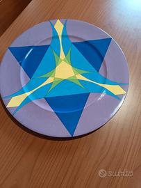 Piatto kaleidoscope n. 1 Villeroy et Boch 1986 