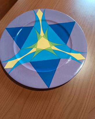 Piatto kaleidoscope n. 1 Villeroy et Boch 1986 