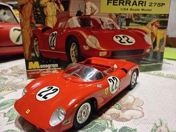 Kit Monogram Ferrari 275P scala 1/24 montato