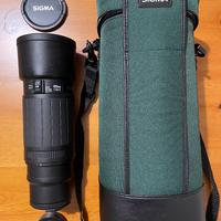 Teleobiettivo Sigma 400 f5,6 D APO AF Macro-Nikon