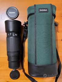 Teleobiettivo Sigma 400 f5,6 D APO AF Macro-Nikon