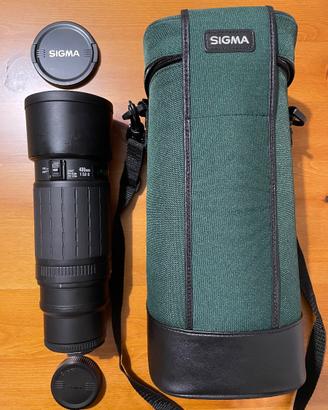 Teleobiettivo Sigma 400 f5,6 D APO AF Macro-Nikon
