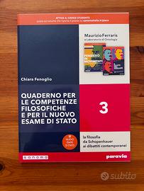 Quaderno per le competenze filosofiche Vol. 3