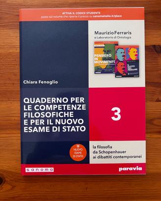 Quaderno per le competenze filosofiche Vol. 3
