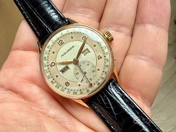 Movado calendograf oro 18k
