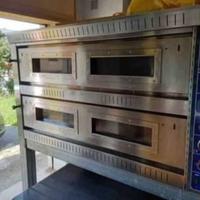 Forno Pizza Professionale GAM SB66G - 6+6 x Ø 34cm