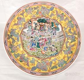 Piatto Cinese decorativo di grandi dimensioni