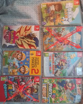 Giochi nintendo switch 1!leggere descrizione!