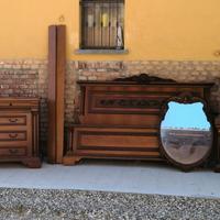 Camera da letto in legno massello