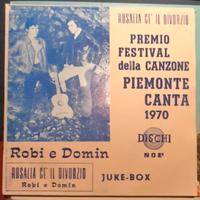 45 GIRI - ROBI E DOMIN - ROSALIA C'E' IL DIVORZIO