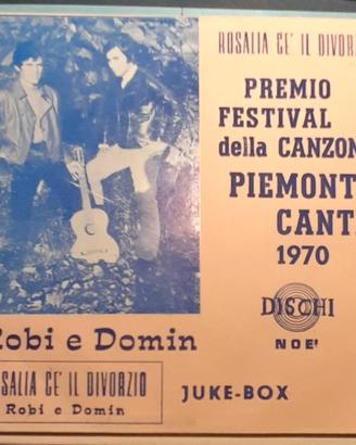 45 GIRI - ROBI E DOMIN - ROSALIA C'E' IL DIVORZIO