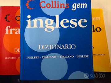 3 mini dizionari Collins gem per esame terza media