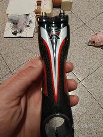 pipa , attacco manubrio fsa carbonio l 130