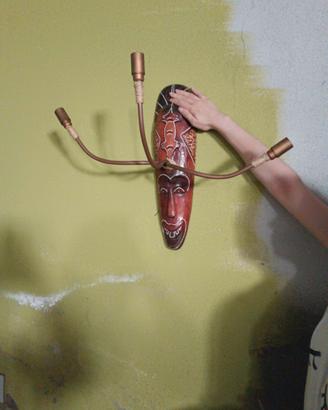 Applique da parete in stile etnico (prezzo tris)