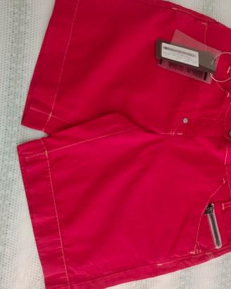 Shorts vintage Murphy & Nye rosso Cotone/Lino 