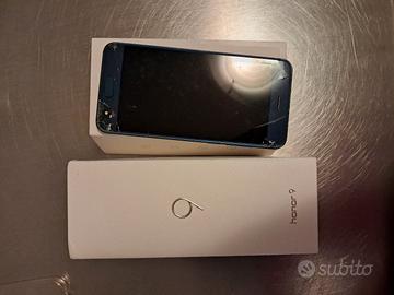Honor 9 - Blu - Funzionante - Schermo rotto