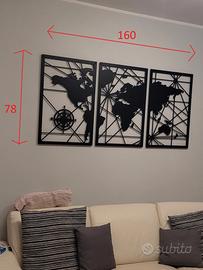 Mappo mondo da parete