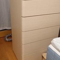 cassettiera,con cassetti a molla.