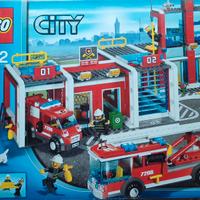 Lego City Caserma Pompieri Vigili del fuoco 7208