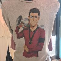 felpa grigia cristiano ronaldo oji