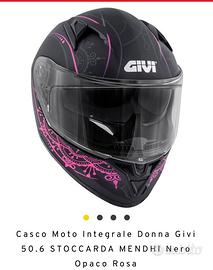 Casco donna Small Givi con 3 visiere comprese