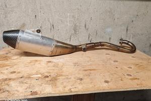 marmitta scarico titanio x Honda crf 