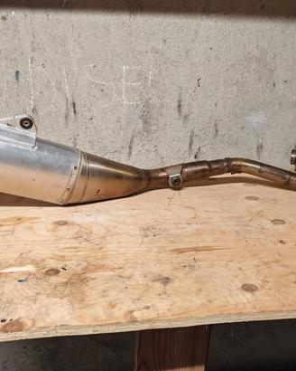 marmitta scarico titanio x Honda crf 