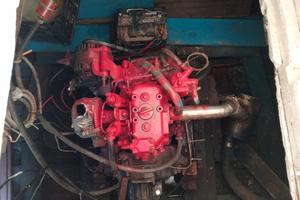 Barca in legno entrobordo