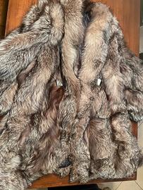 pelliccia volpe argentata