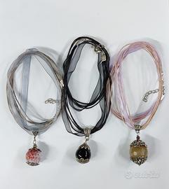 Lotto set 3 ciondoli per regali o small businnes 