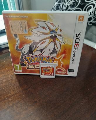 Pokemon Sole Sun Nintendo 3Ds