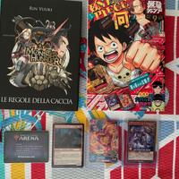 SAYKIO JUMP ONE PIECE + MONSTER HUNTER + CARD