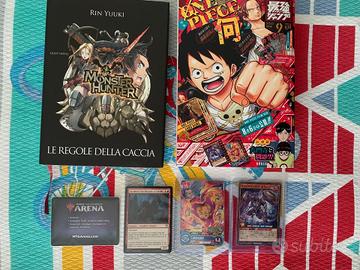 SAYKIO JUMP ONE PIECE + MONSTER HUNTER + CARD