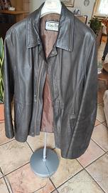 Giacca pelle old america uomo