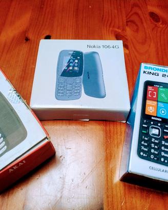 Cellulari  BRONDI -NOKIA-AKAI