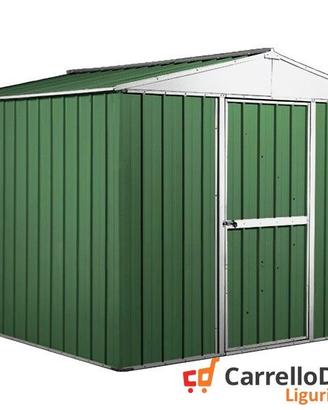 Box porta attrezzi lamiera 276x260 verde