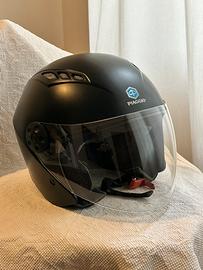 Piaggio Caso Demi Jet Nero Opaco Taglia(S) 55-56