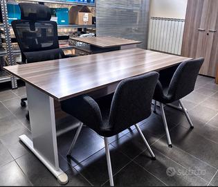 Scrivanie effetto legno beige – Laminato