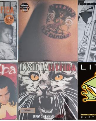 Vinili LITFIBA : 6 album in vinile NUOVI