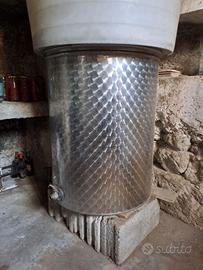 Serbatoio inox 300 litri