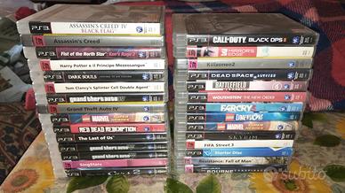 collezione giochi PS3