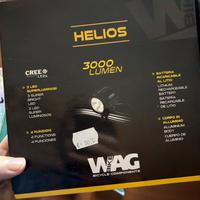 Wag Helios Luce Bici Impermeabile/ ideopellente