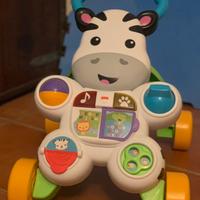 Fisher Price Zebra musicale Primi Passi spingibile