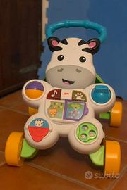 Fisher Price Zebra musicale Primi Passi spingibile