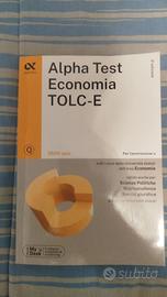 Alpha test economia TOLC-E (3600 quiz)