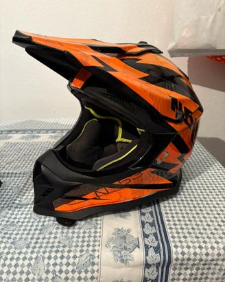 Casco Nolan N53 arancione/nero taglia XS