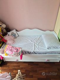 letto singolo + materasso