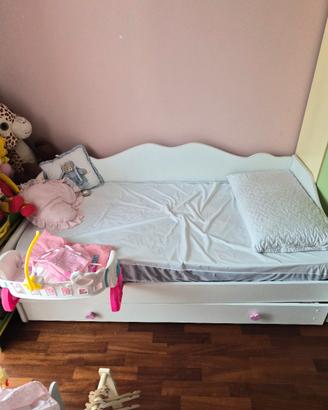 letto singolo + materasso